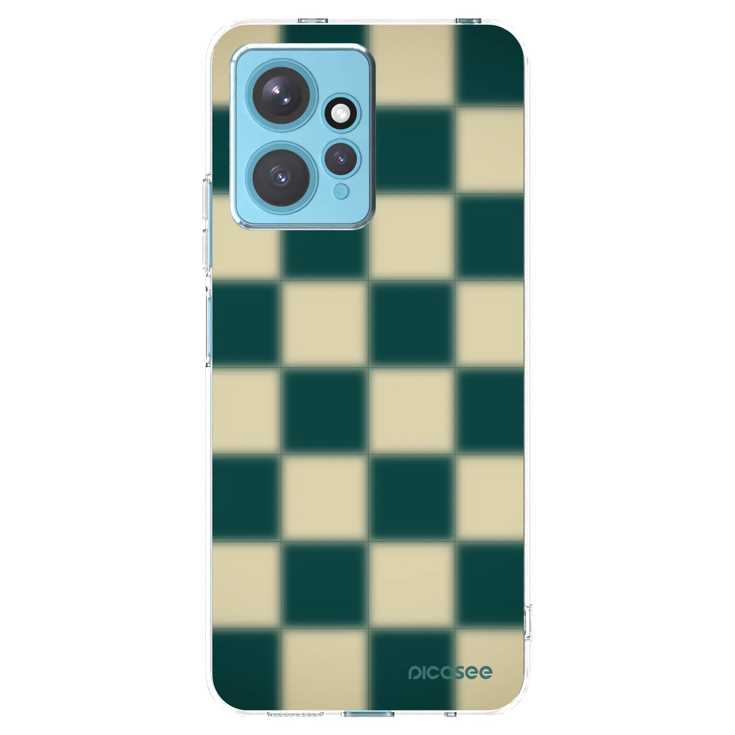 Picasee silikonowe przeźroczyste etui na Xiaomi Redmi Note 12 4G - Shadow Chess
