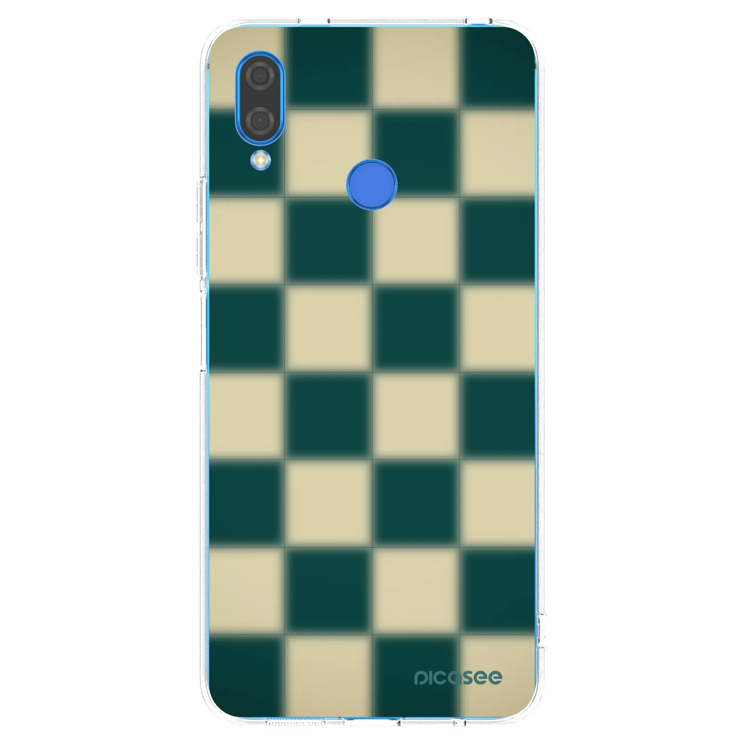 Picasee silikonowe przeźroczyste etui na Huawei Nova 3i - Shadow Chess