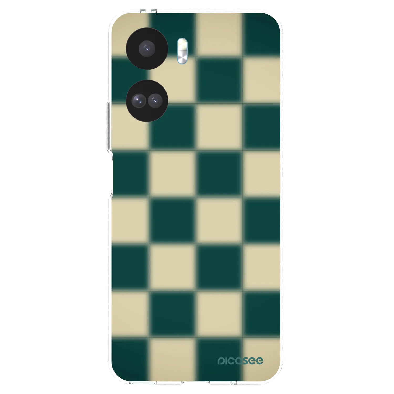 Picasee silikonowe przeźroczyste etui na Honor 90 Lite 5G - Shadow Chess