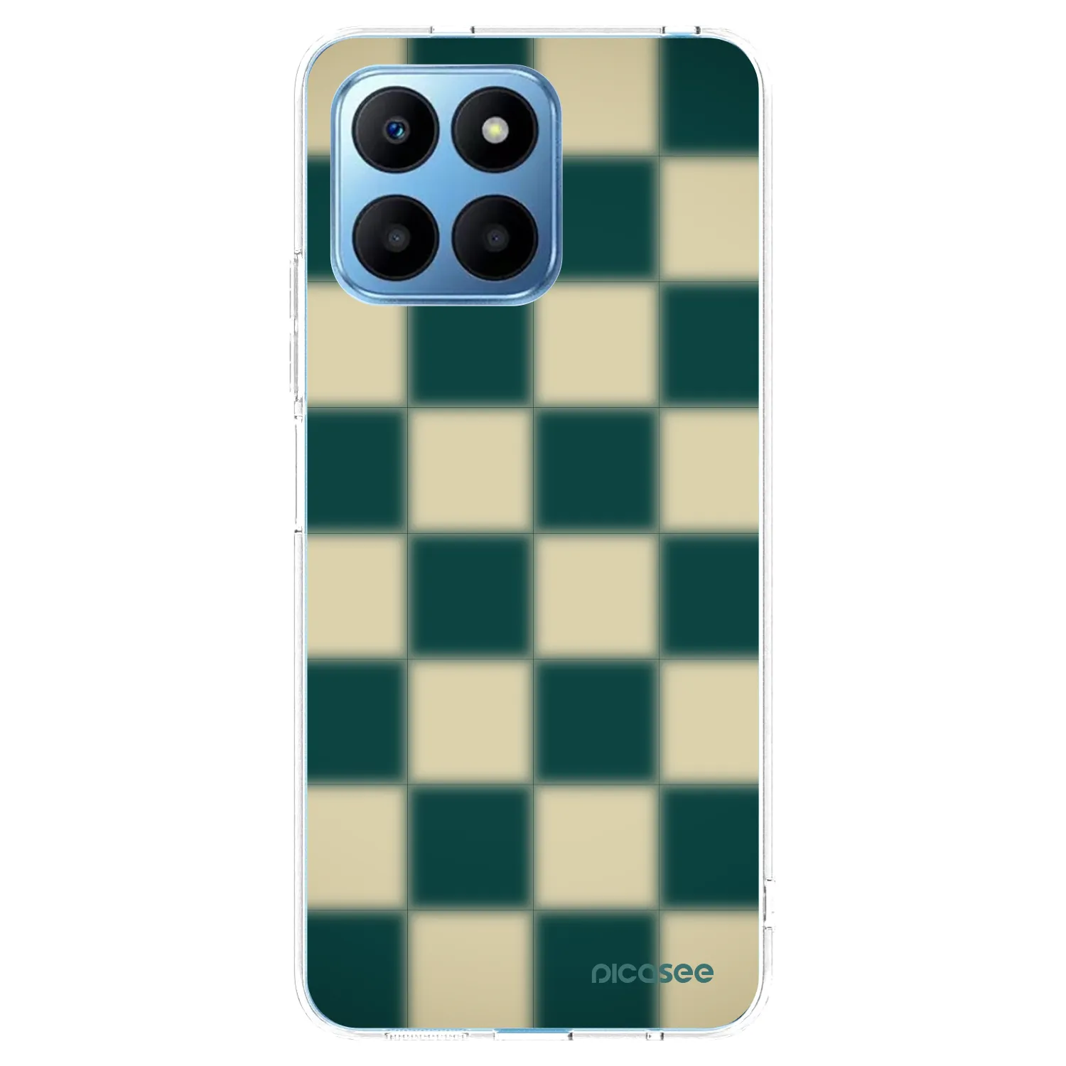 Picasee silikonowe przeźroczyste etui na Honor 70 Lite - Shadow Chess