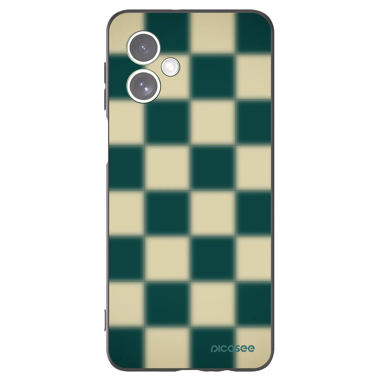 Picasee silikonowe czarne etui na Motorola Moto G54 5G - Shadow Chess