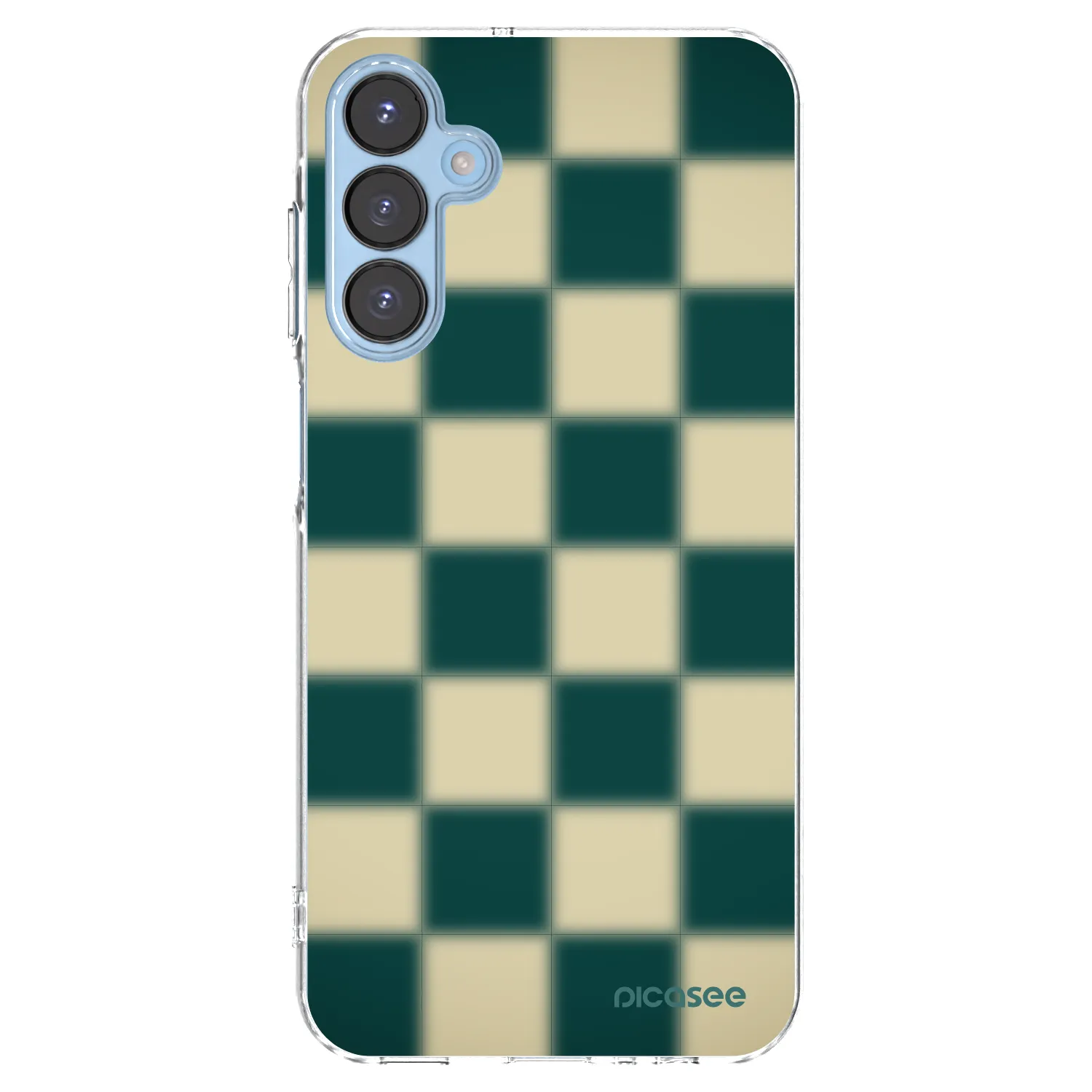 Picasee silikonowe przeźroczyste etui na Samsung Galaxy A15 A156B 5G - Shadow Chess