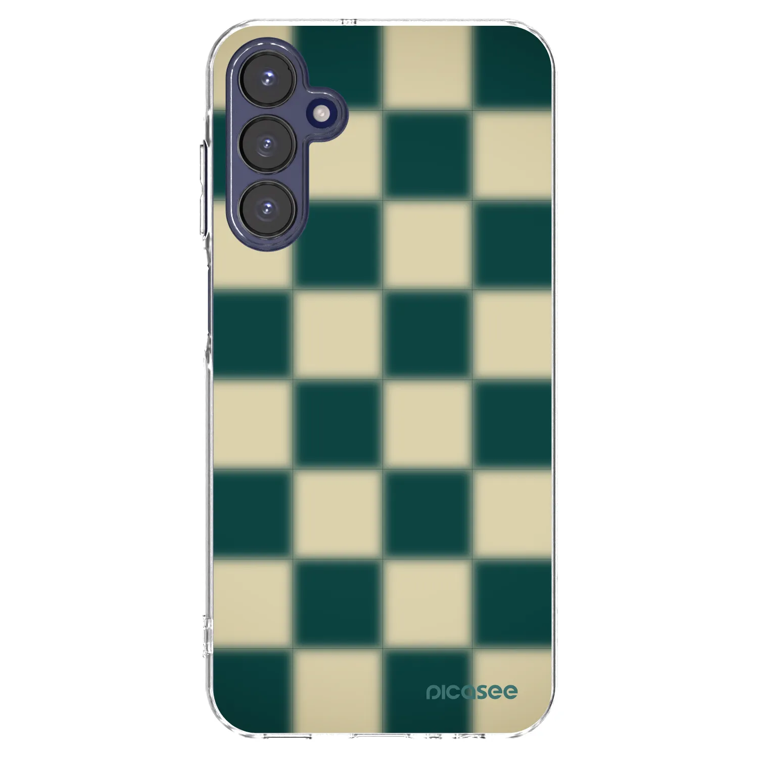Picasee silikonowe przeźroczyste etui na Samsung Galaxy A15 A155F 4G - Shadow Chess