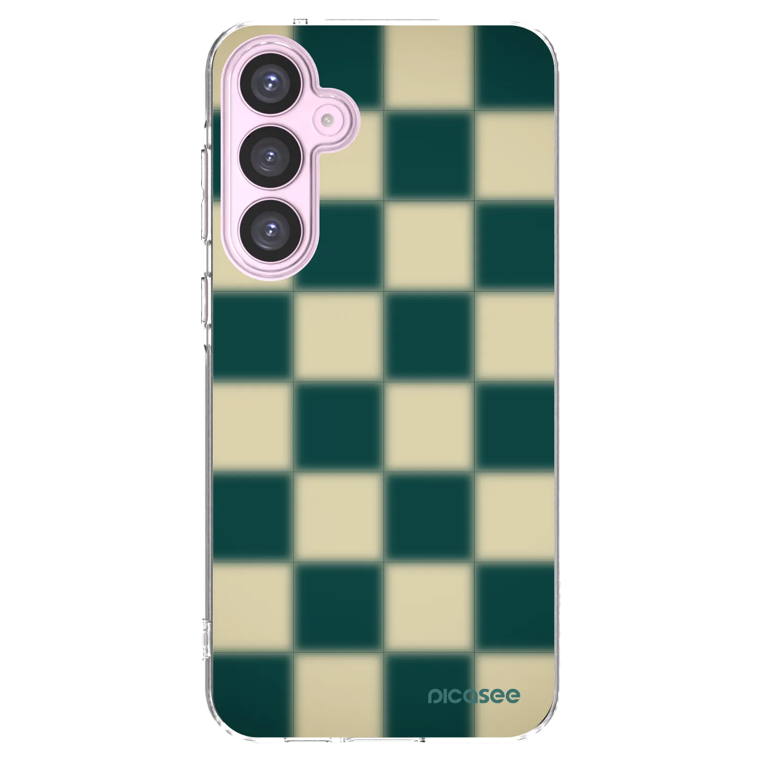Picasee silikonowe przeźroczyste etui na Samsung Galaxy A55 5G A556B - Shadow Chess
