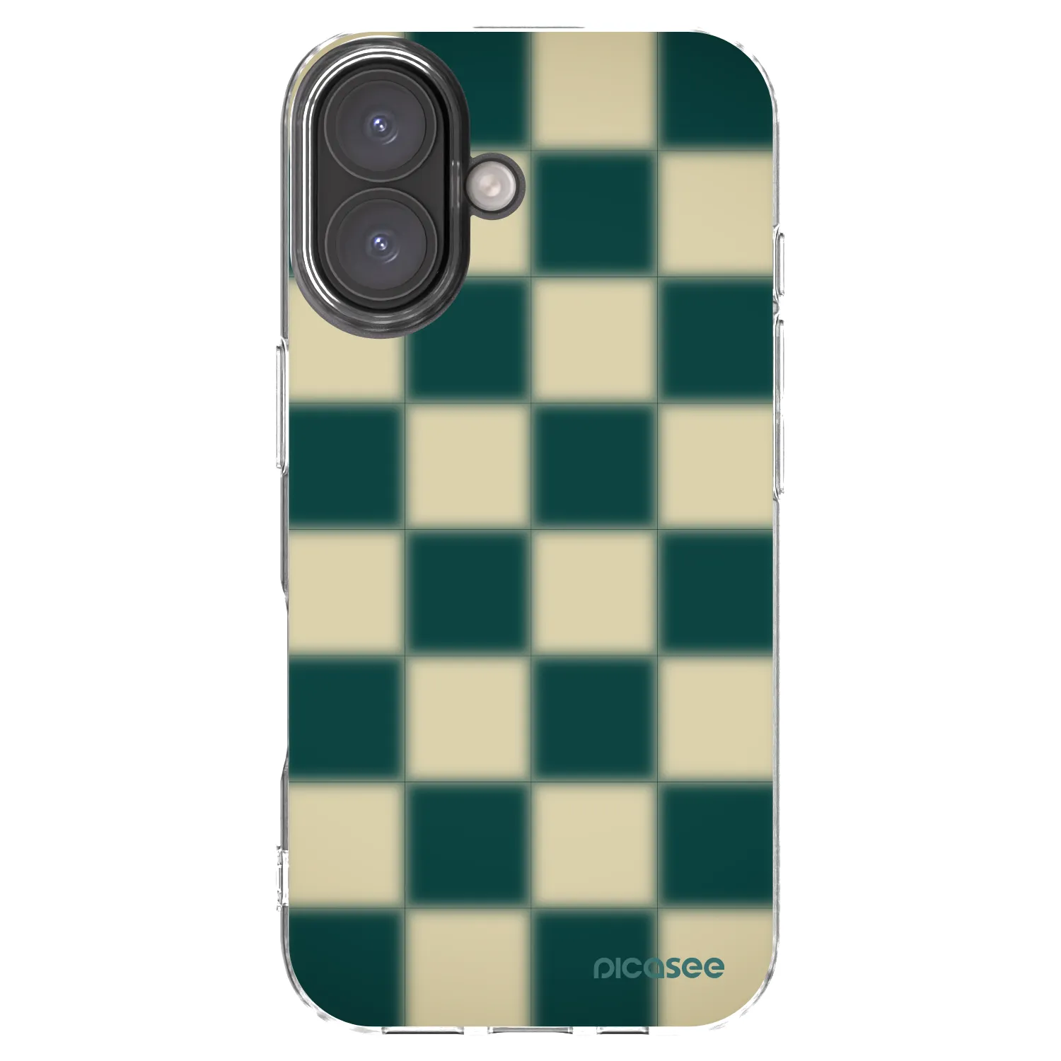 Picasee silikonowe przeźroczyste etui na Apple iPhone 16 - Shadow Chess