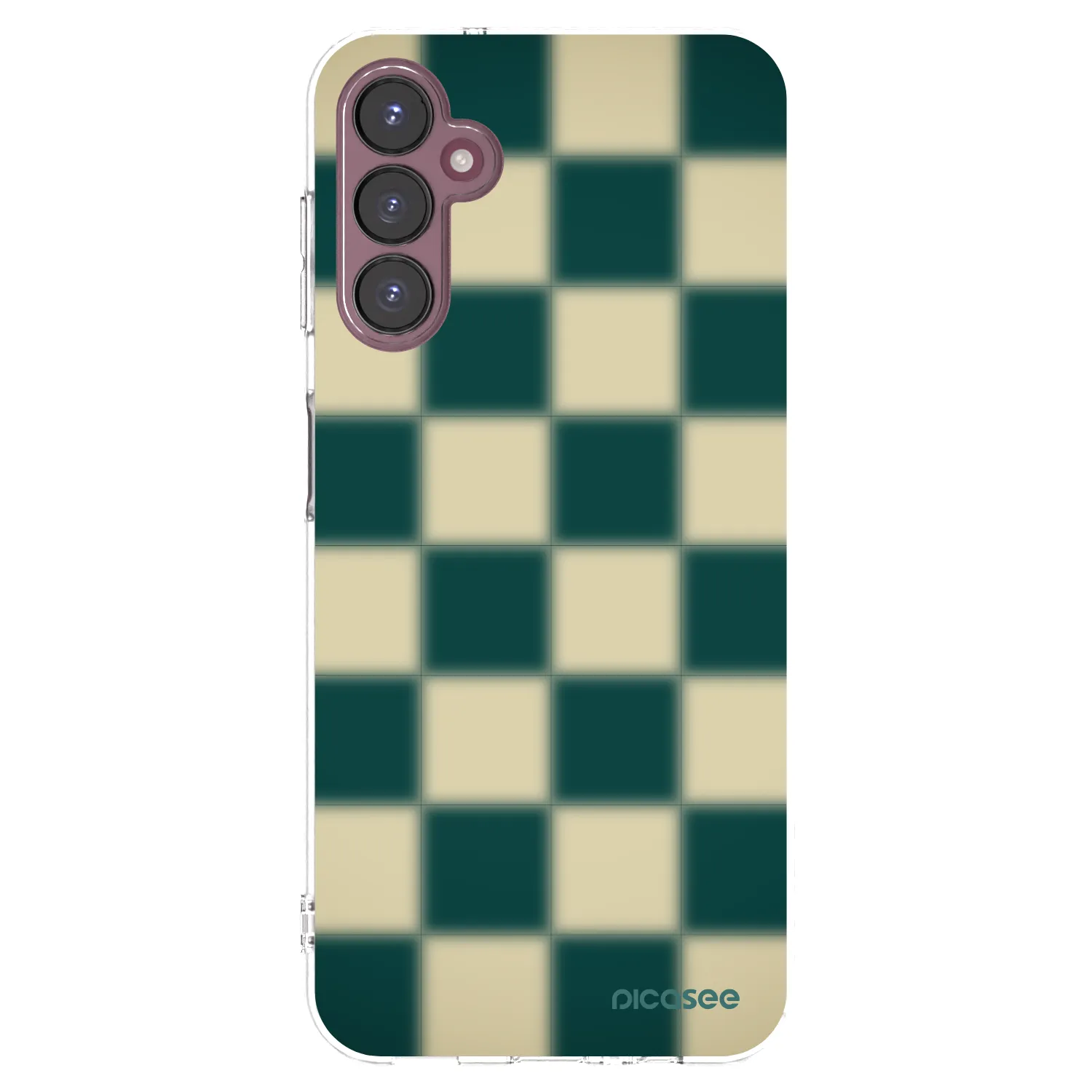 Picasee silikonowe przeźroczyste etui na Samsung Galaxy A05s A057G - Shadow Chess