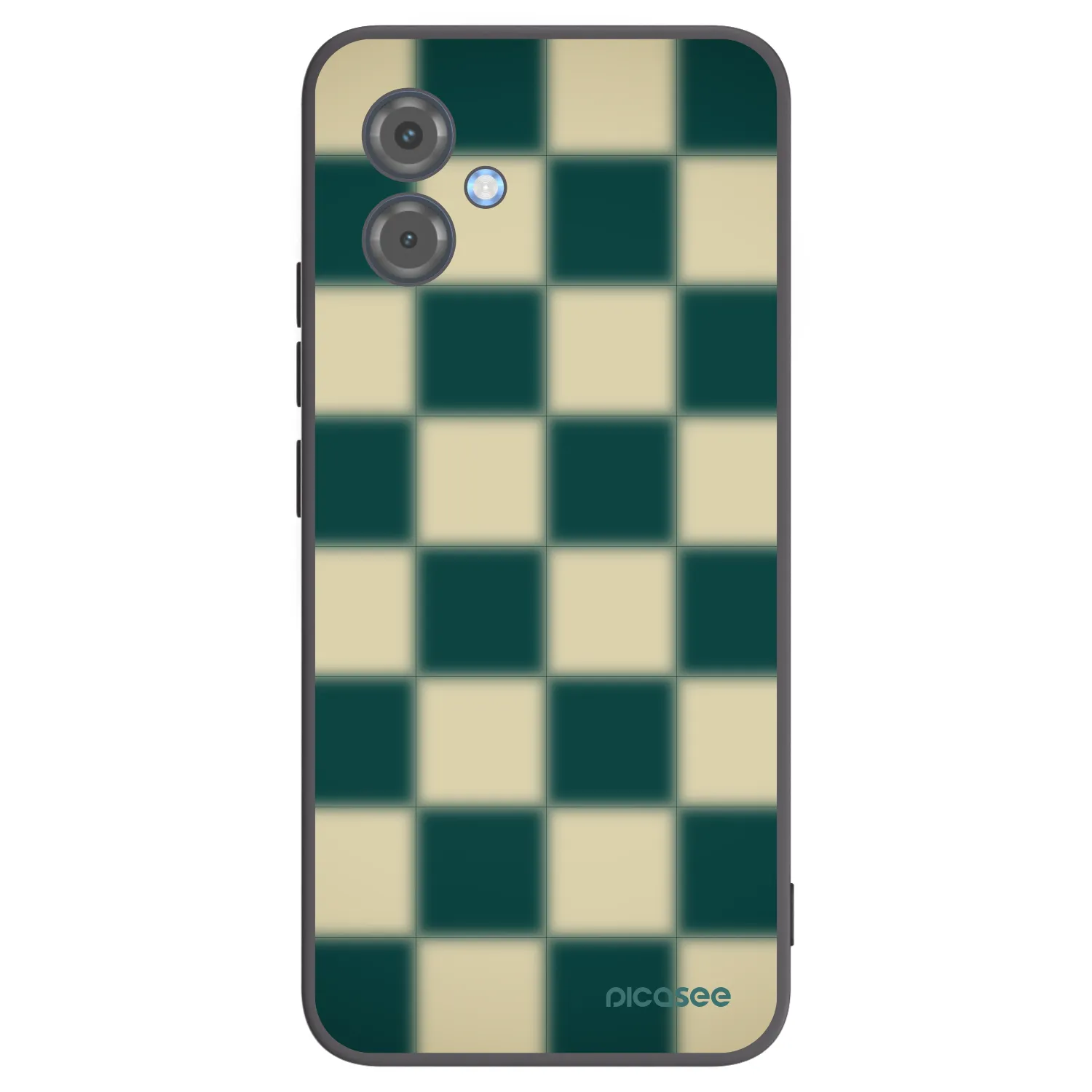 Picasee silikonowe czarne etui na Motorola Moto G14 - Shadow Chess