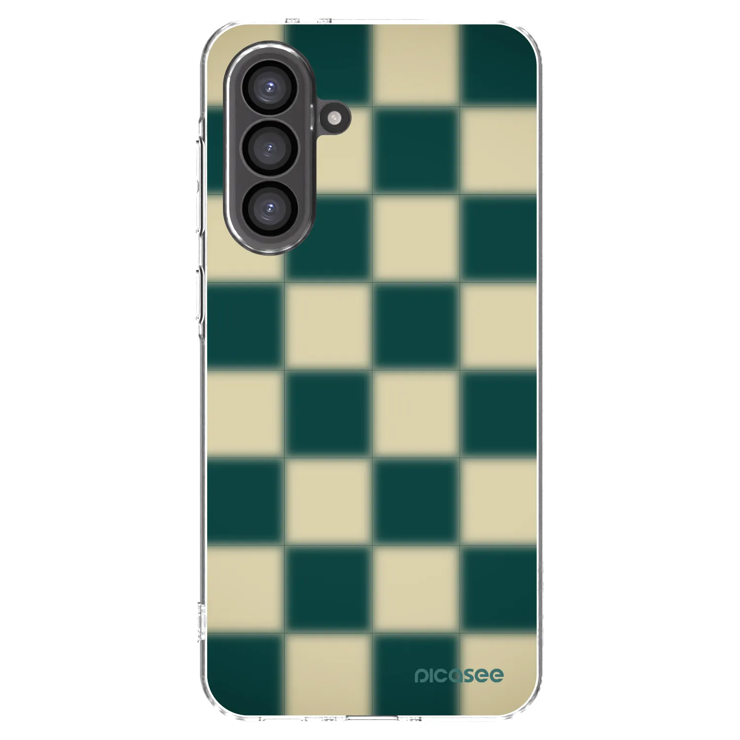 Picasee silikonowe przeźroczyste etui na Samsung Galaxy A56 5G A566B - Shadow Chess