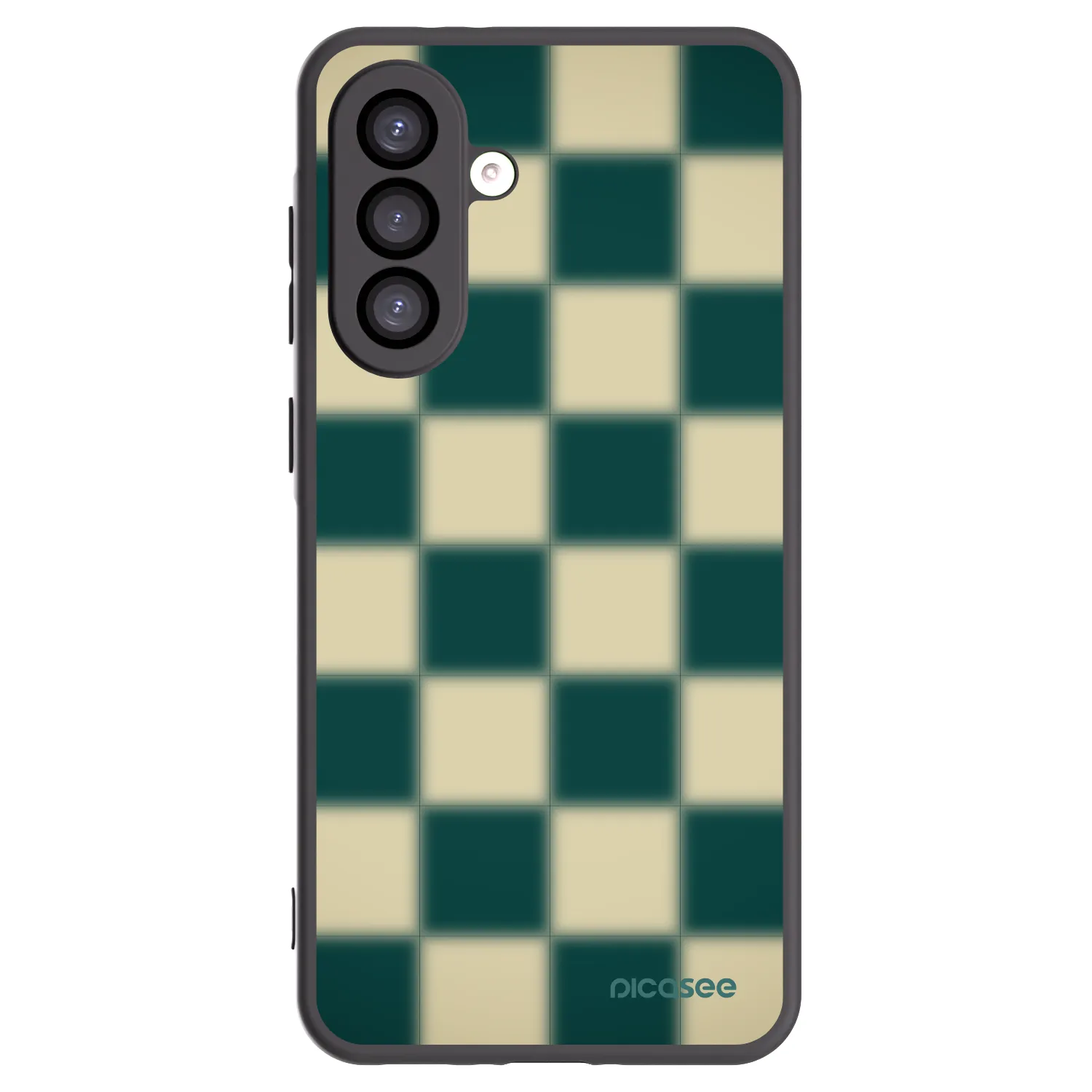 Picasee silikonowe czarne etui na Samsung Galaxy A26 5G A266B - Shadow Chess