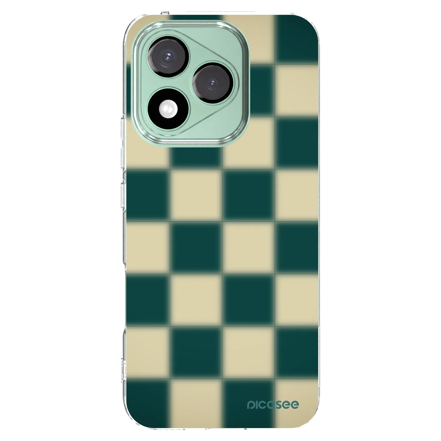 Picasee silikonowe przeźroczyste etui na Honor 400 Lite 5G - Shadow Chess