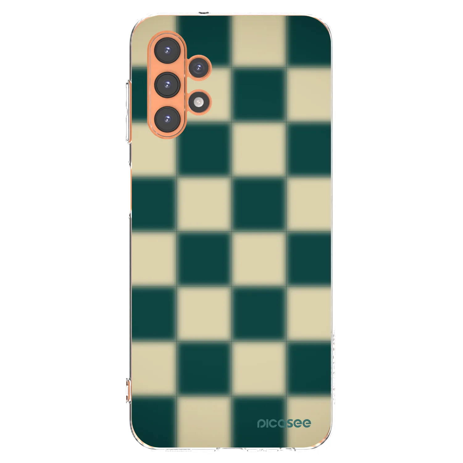 Picasee silikonowe przeźroczyste etui na Samsung Galaxy A13 5G - Shadow Chess