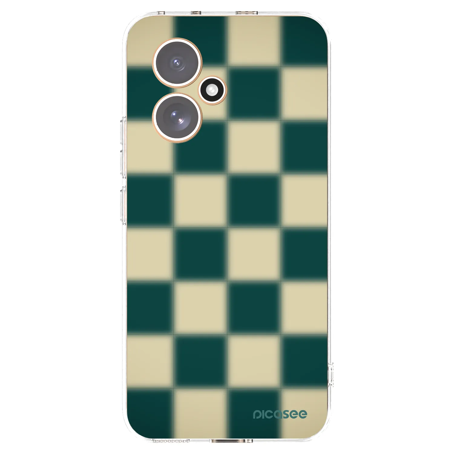 Picasee silikonowe przeźroczyste etui na Honor 400 5G - Shadow Chess
