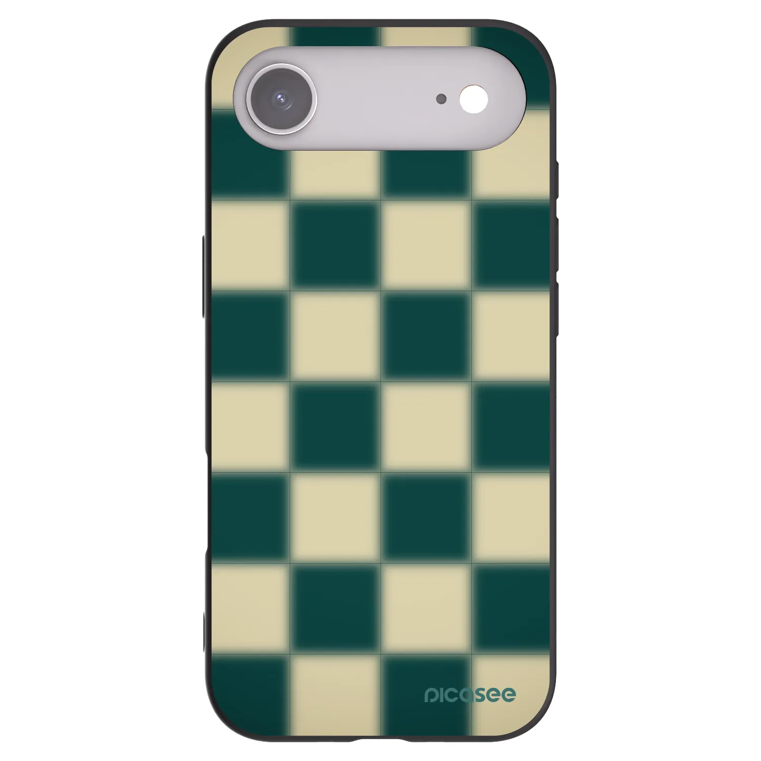 Picasee silikonowe czarne etui na Apple iPhone Air - Shadow Chess