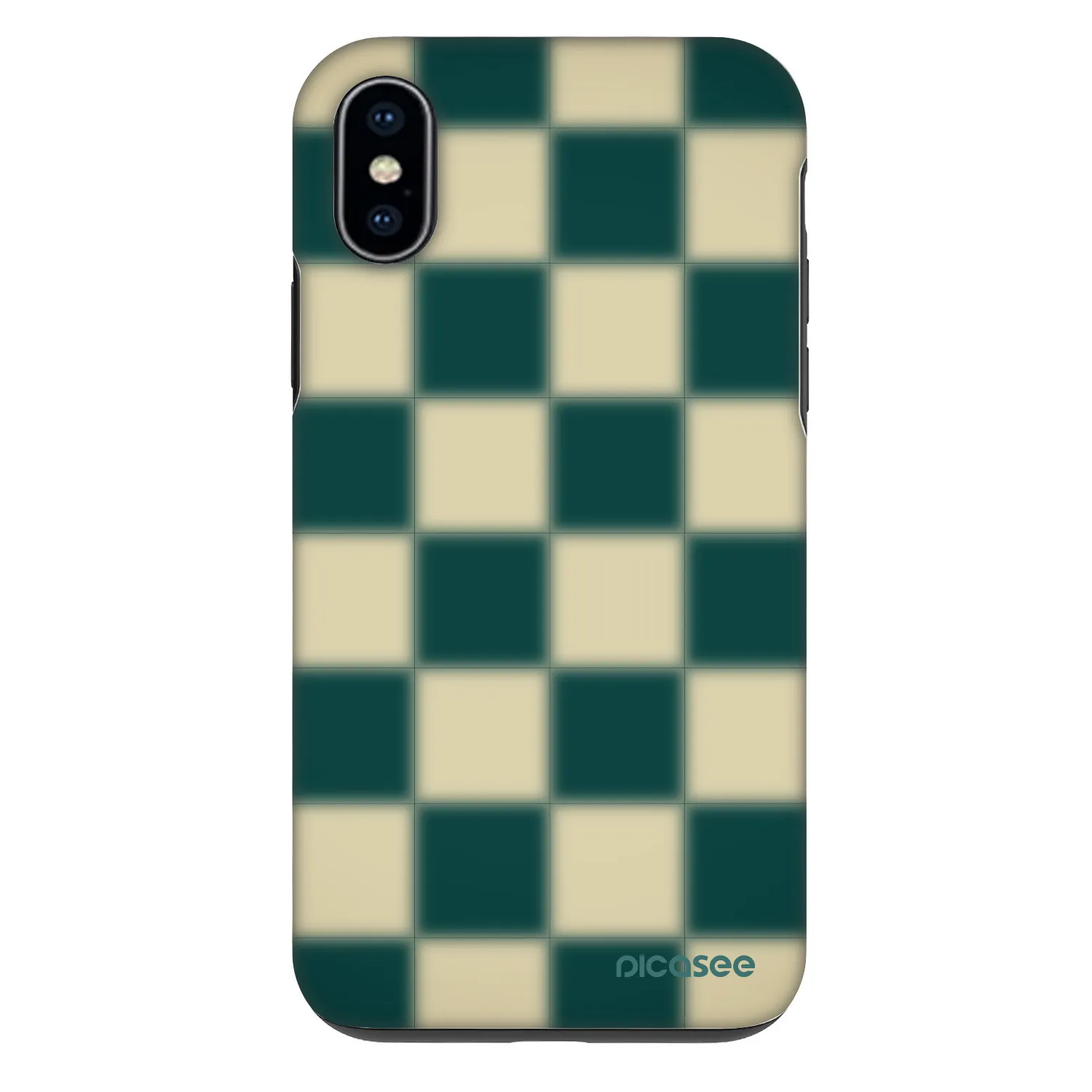 Picasee Fashion Case na Apple iPhone X/XS - Shadow Chess