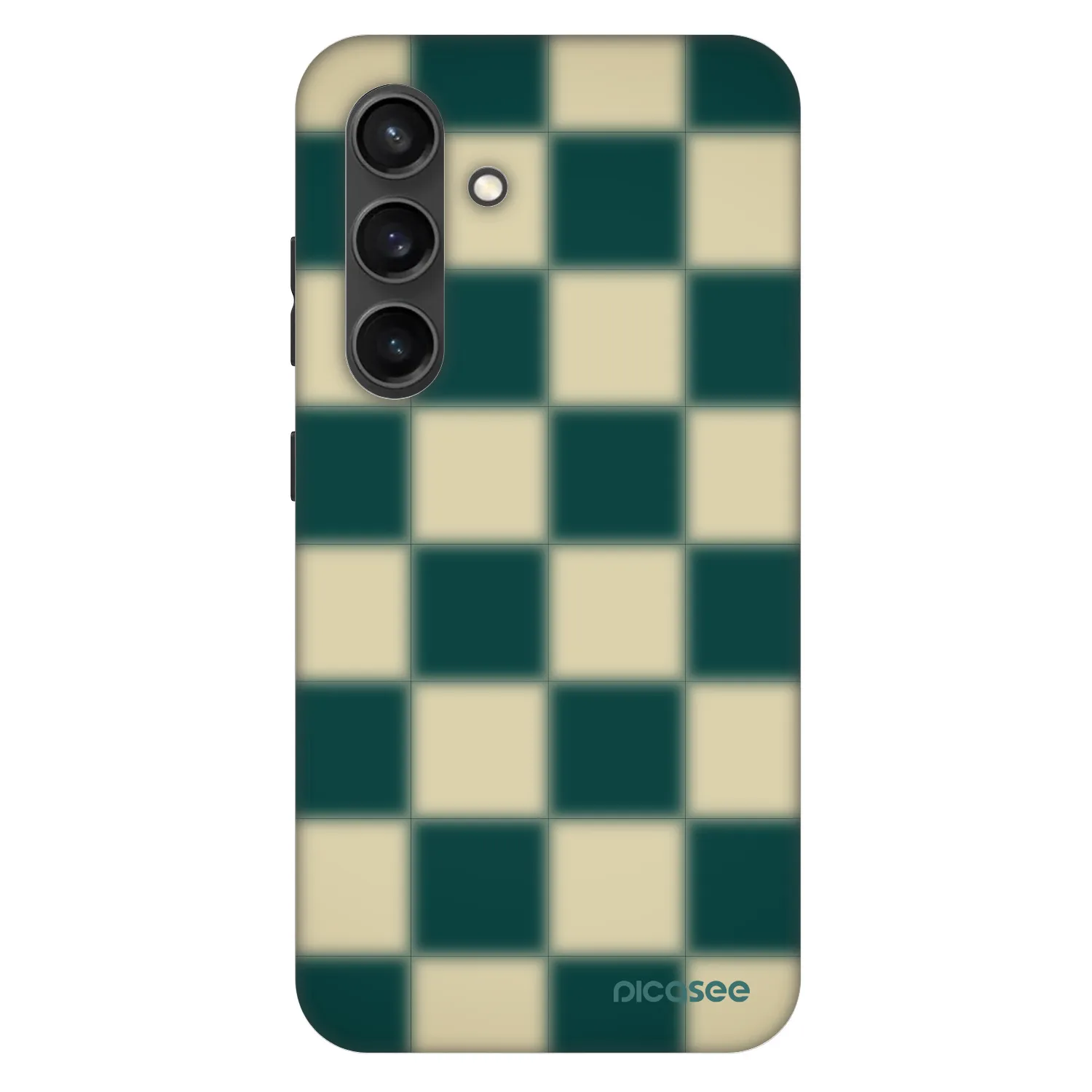 Picasee Fashion Case PowerShare pro Samsung Galaxy S24 S921B 5G - Shadow Chess