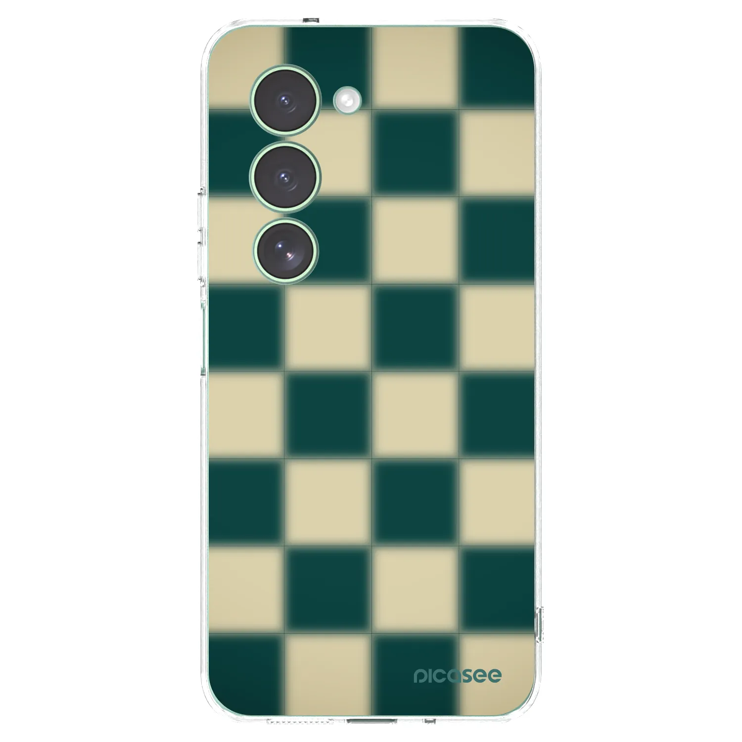 Picasee silikonowe przeźroczyste etui na Xiaomi Redmi 15 5G - Shadow Chess
