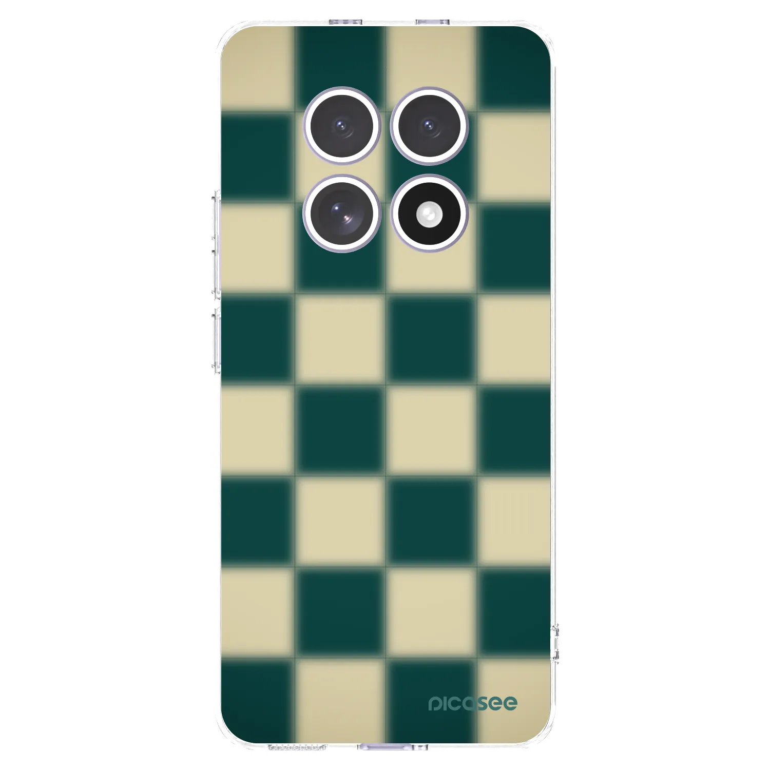 Picasee silikonowe przeźroczyste etui na Xiaomi Redmi Note 15 4G - Shadow Chess