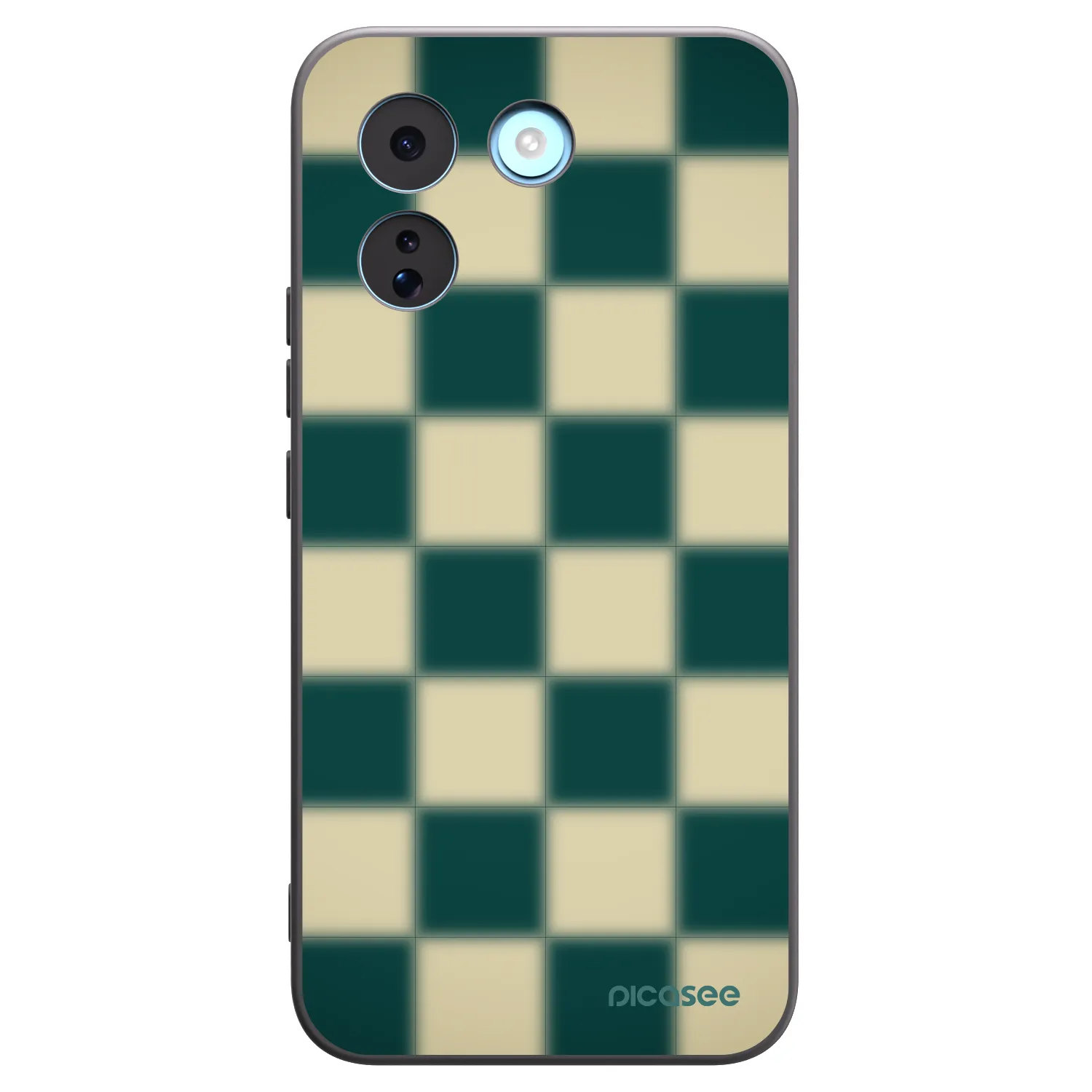 Picasee silikonowe czarne etui na Xiaomi Redmi Note 17 Pro MAX 5G - Shadow Chess