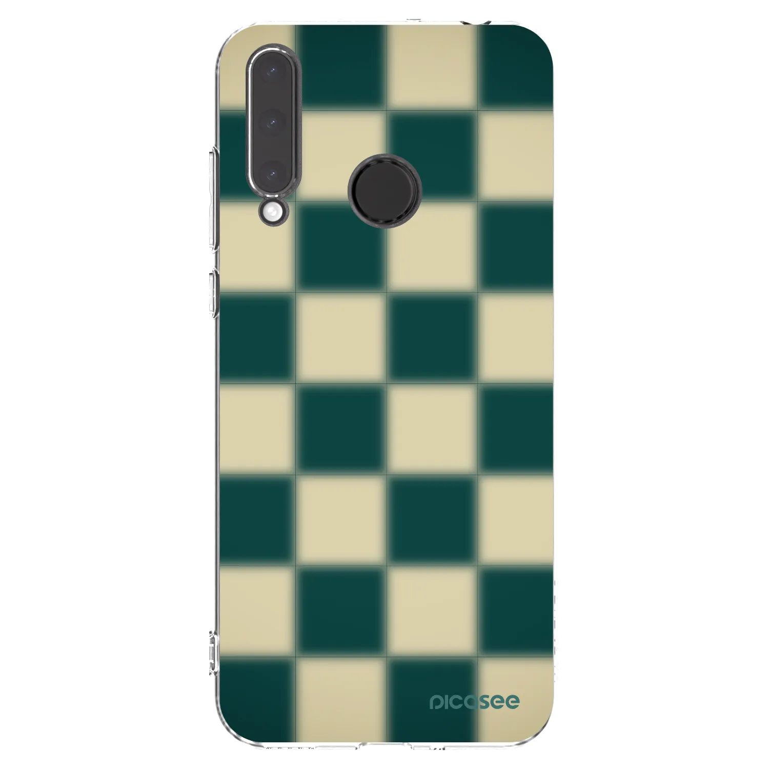 Picasee silikonowe przeźroczyste etui na Honor 20 Lite - Shadow Chess