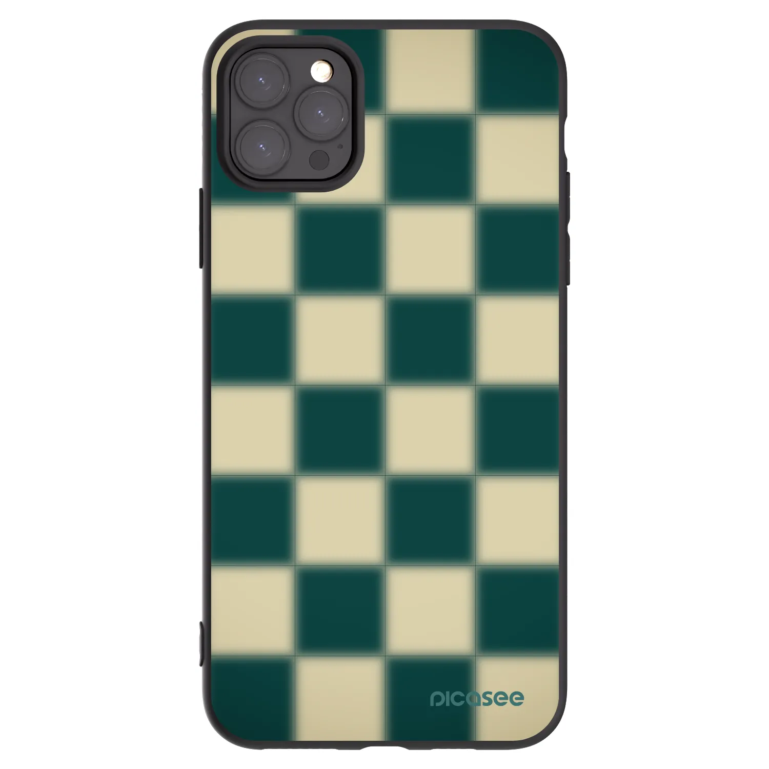 Picasee silikonowe czarne etui na Apple iPhone 11 Pro Max - Shadow Chess