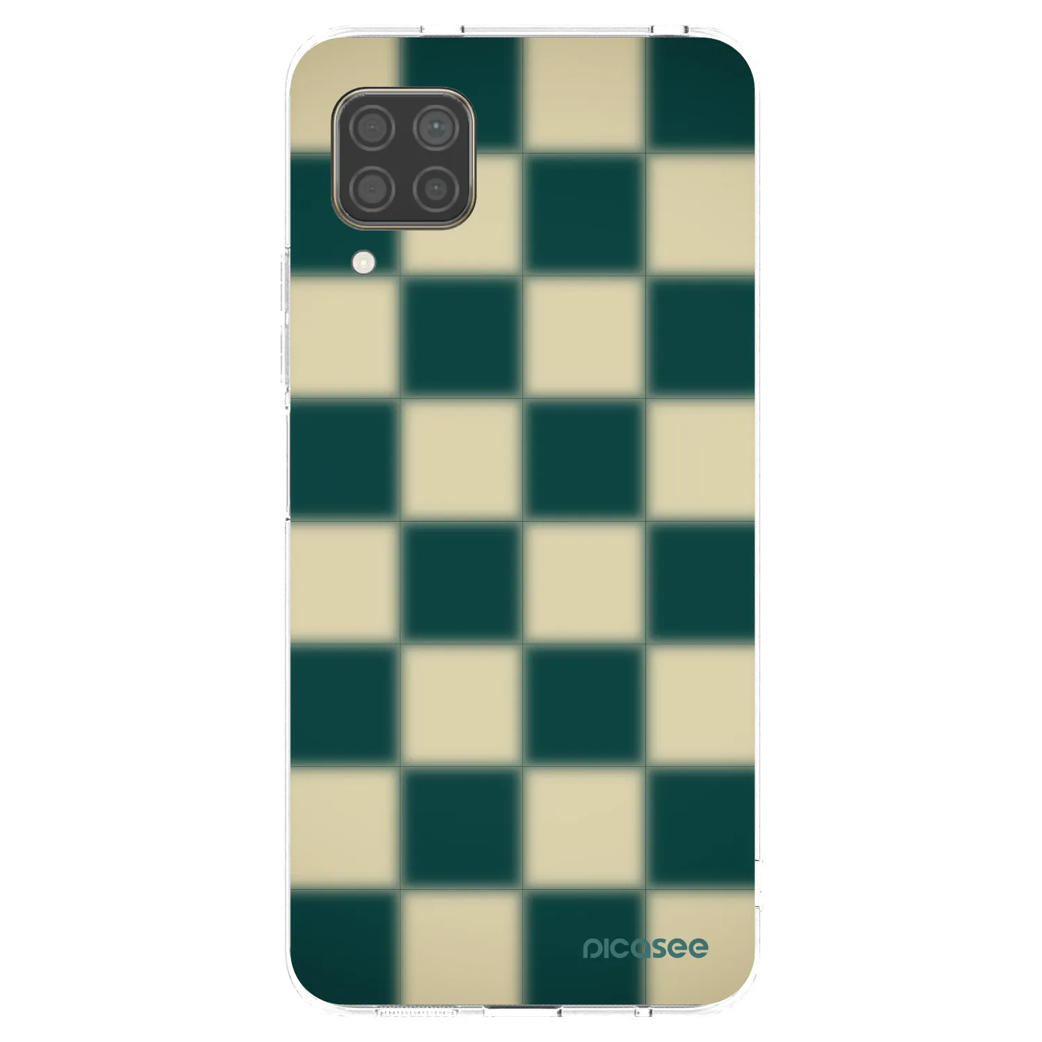 Picasee silikonowe przeźroczyste etui na Huawei P40 Lite - Shadow Chess