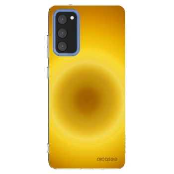 Picasee silikonowe przeźroczyste etui na Samsung Galaxy S20 FE - Solar Pulse