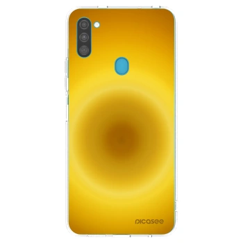 Picasee silikonowe przeźroczyste etui na Samsung Galaxy M11 - Solar Pulse