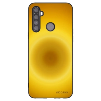 Picasee silikonowe czarne etui na Realme 6i - Solar Pulse