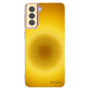 Picasee silikonowe przeźroczyste etui na Samsung Galaxy S21+ 5G G996F - Solar Pulse