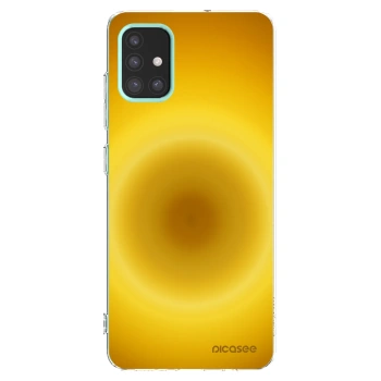 Picasee silikonowe przeźroczyste etui na Samsung Galaxy M31s - Solar Pulse