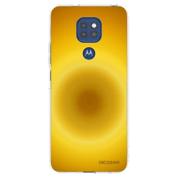 Picasee silikonowe przeźroczyste etui na Motorola Moto G9 Play - Solar Pulse