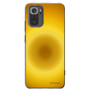Picasee silikonowe przeźroczyste etui na Xiaomi Redmi Note 10 - Solar Pulse