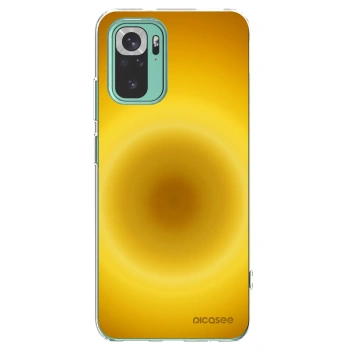 Picasee silikonowe przeźroczyste etui na Xiaomi Redmi Note 10 Pro - Solar Pulse
