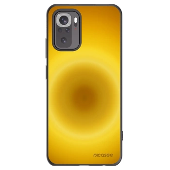 Picasee silikonowe czarne etui na Xiaomi Redmi Note 10S - Solar Pulse