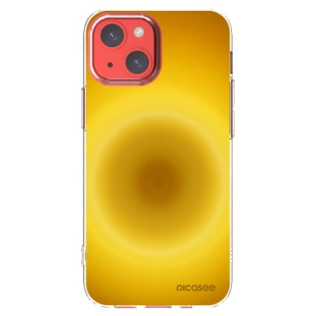 Picasee silikonowe przeźroczyste etui na Apple iPhone 13 mini - Solar Pulse