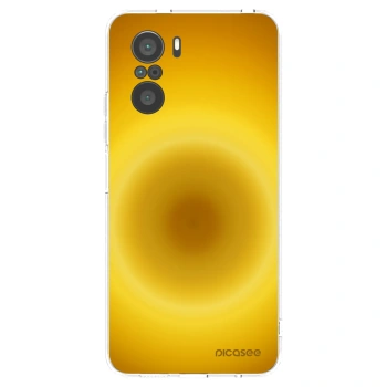 Picasee silikonowe przeźroczyste etui na Xiaomi Poco F3 - Solar Pulse