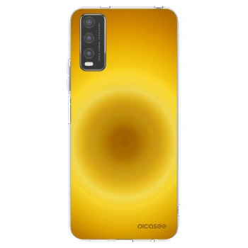 Picasee silikonowe przeźroczyste etui na Vivo Y20s - Solar Pulse