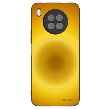 Picasee silikonowe czarne etui na Huawei Nova 8i - Solar Pulse