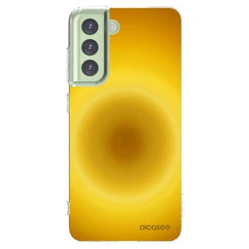 Picasee silikonowe przeźroczyste etui na Samsung Galaxy S21 FE 5G - Solar Pulse