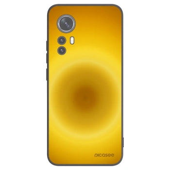 Picasee silikonowe czarne etui na Xiaomi 12X - Solar Pulse
