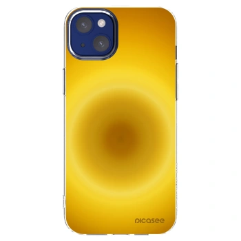 Picasee silikonowe przeźroczyste etui na Apple iPhone 14 Plus - Solar Pulse