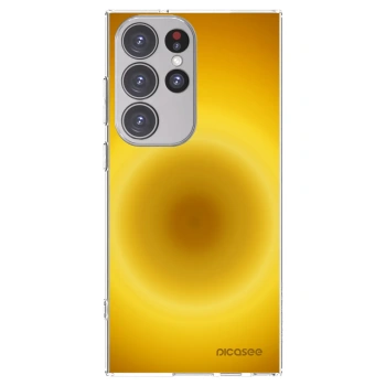 Picasee silikonowe przeźroczyste etui na Samsung Galaxy S23 Ultra 5G - Solar Pulse