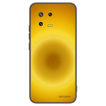 Picasee silikonowe czarne etui na Xiaomi 13 Pro - Solar Pulse