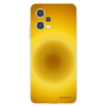 Picasee silikonowe przeźroczyste etui na Xiaomi Redmi Note 12 5G - Solar Pulse