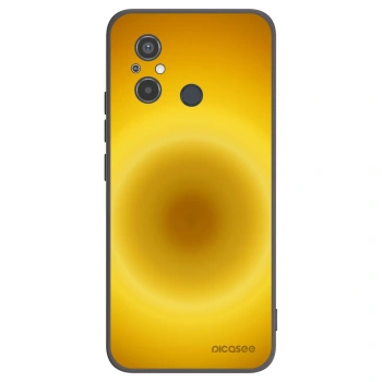 Picasee silikonowe czarne etui na Xiaomi Redmi 12C - Solar Pulse