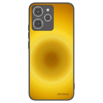 Picasee silikonowe czarne etui na Xiaomi Redmi 12 4G - Solar Pulse