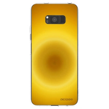 Picasee silikonowe przeźroczyste etui na Samsung Galaxy S8 G950F - Solar Pulse