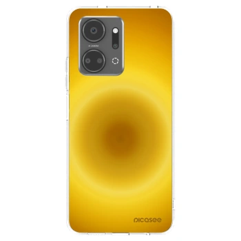 Picasee silikonowe przeźroczyste etui na Honor X7a - Solar Pulse
