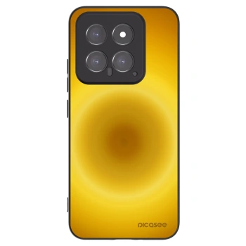 Picasee silikonowe czarne etui na Xiaomi 14 - Solar Pulse