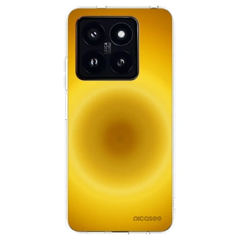 Picasee silikonowe przeźroczyste etui na Xiaomi 14 Pro - Solar Pulse